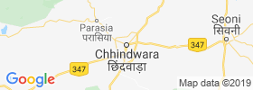 Chhindwara map